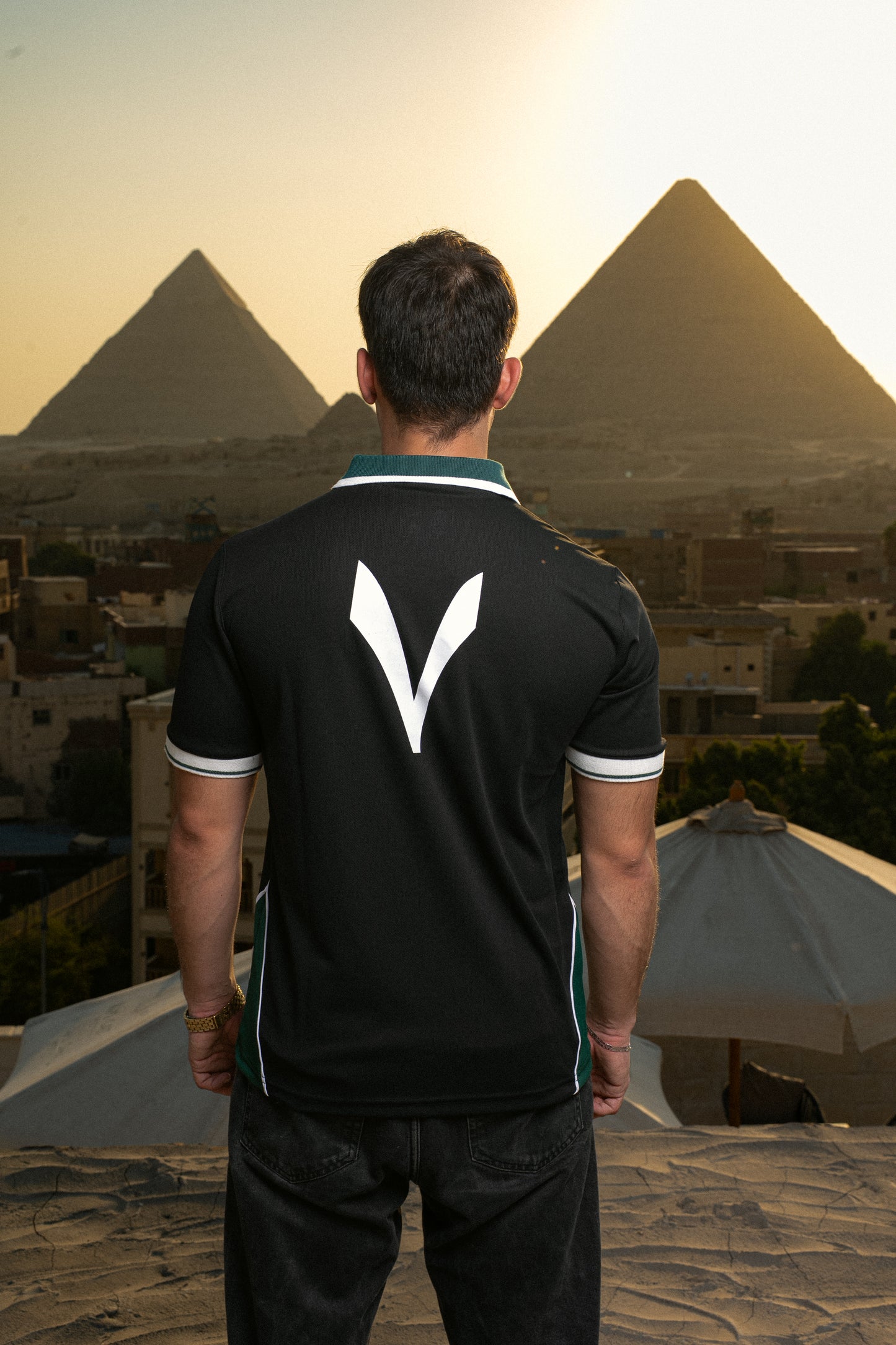 Oldskool Palestine Jersey - Midnight Edition